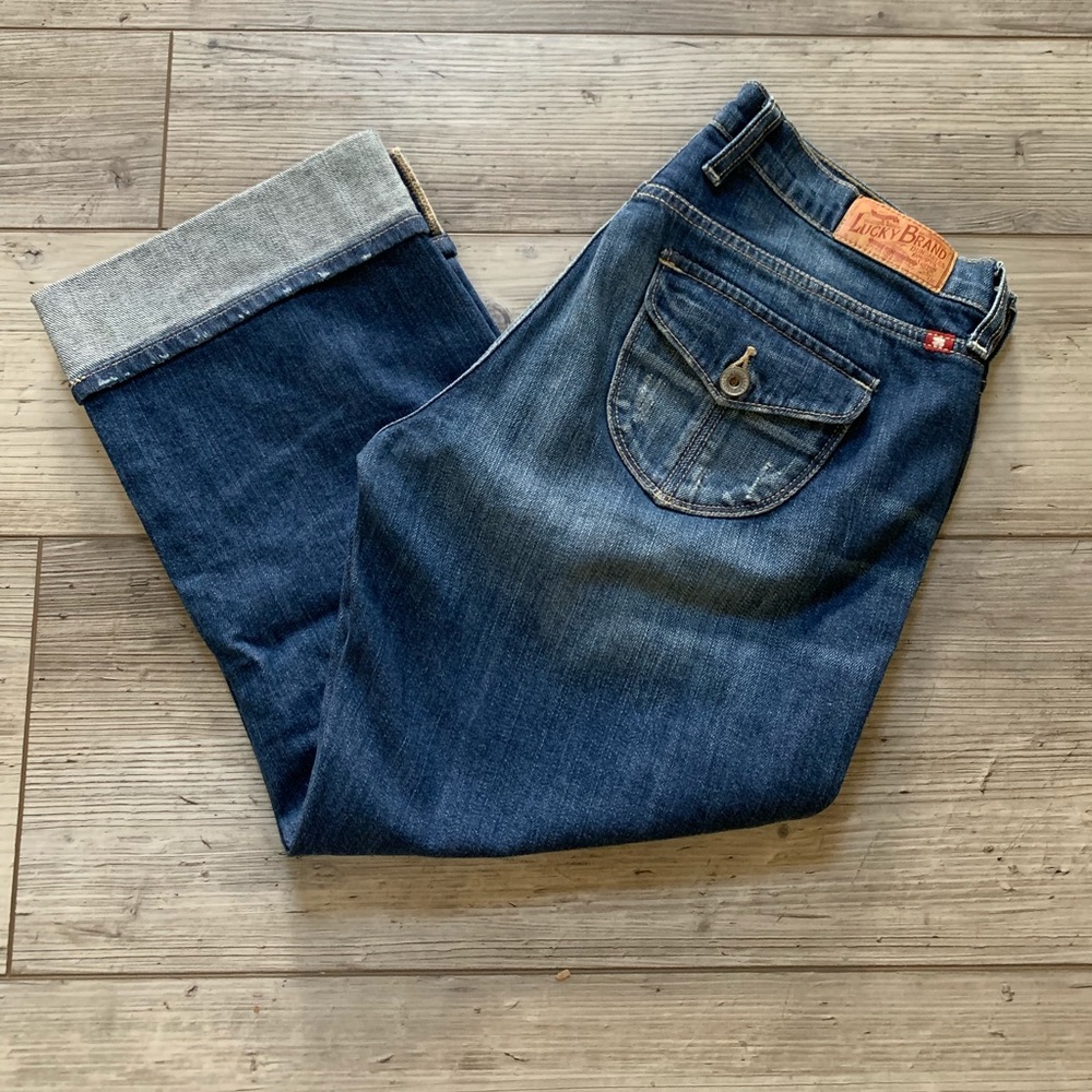 Lucky Brand Sweet Low crop jeans sz 8/29